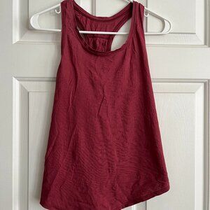 Lululemon Burgundy Workout Tank Top | Size Small 🟡